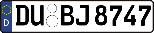 DU-BJ8747