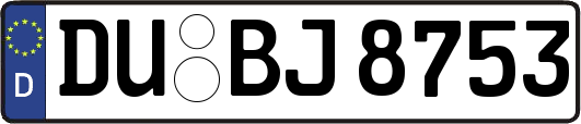DU-BJ8753