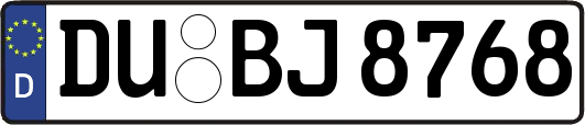 DU-BJ8768