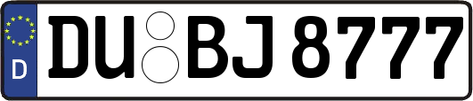 DU-BJ8777