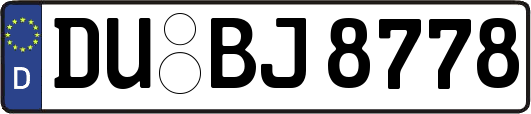 DU-BJ8778
