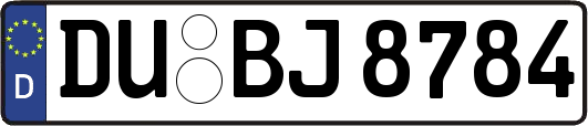 DU-BJ8784