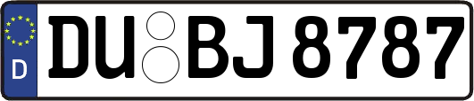 DU-BJ8787