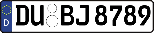 DU-BJ8789