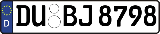 DU-BJ8798