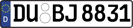 DU-BJ8831