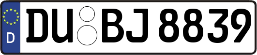 DU-BJ8839
