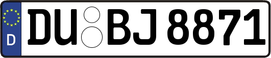 DU-BJ8871