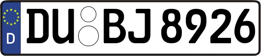 DU-BJ8926