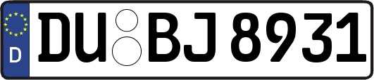 DU-BJ8931
