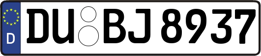 DU-BJ8937