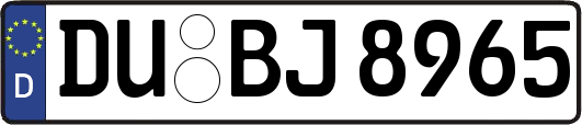 DU-BJ8965