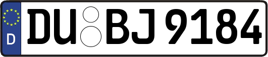 DU-BJ9184