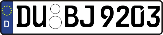 DU-BJ9203