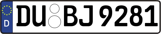 DU-BJ9281