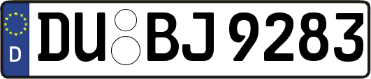 DU-BJ9283