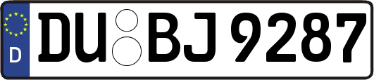 DU-BJ9287