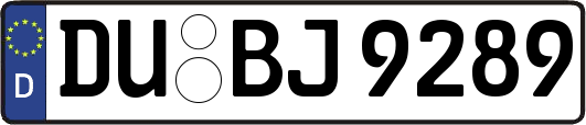 DU-BJ9289