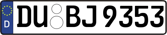 DU-BJ9353