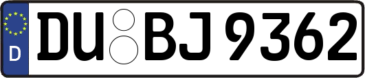 DU-BJ9362