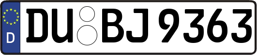 DU-BJ9363