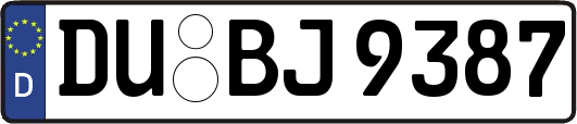 DU-BJ9387