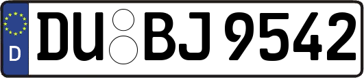 DU-BJ9542