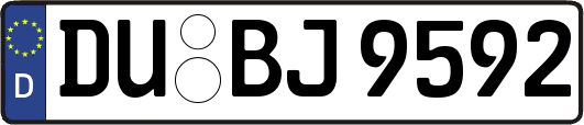 DU-BJ9592