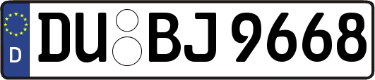 DU-BJ9668