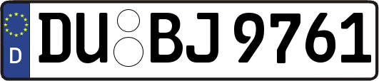 DU-BJ9761