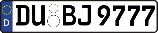 DU-BJ9777