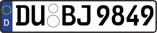 DU-BJ9849