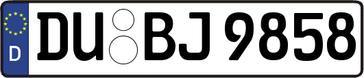 DU-BJ9858