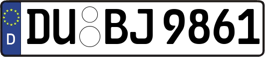 DU-BJ9861