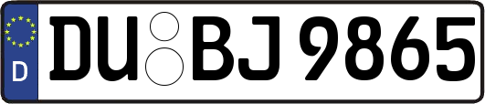 DU-BJ9865