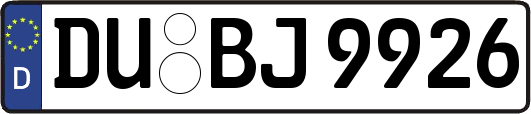 DU-BJ9926