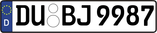 DU-BJ9987