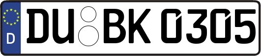 DU-BK0305