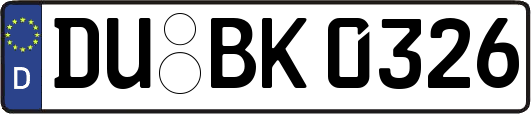 DU-BK0326