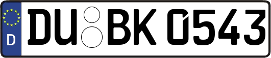 DU-BK0543