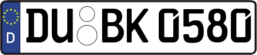 DU-BK0580