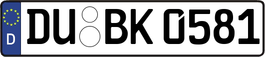 DU-BK0581