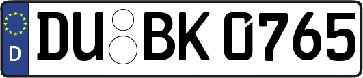 DU-BK0765