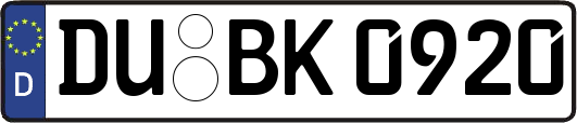 DU-BK0920