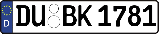 DU-BK1781