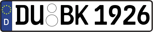DU-BK1926
