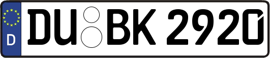 DU-BK2920
