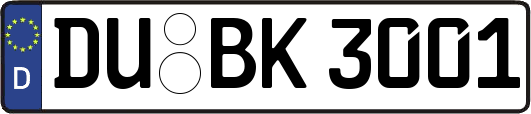 DU-BK3001