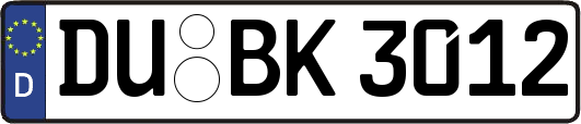 DU-BK3012
