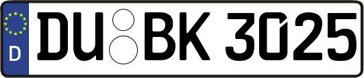 DU-BK3025